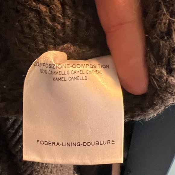 Gucci Brown Turtleneck Sweater Poncho - Picture 3 of 8